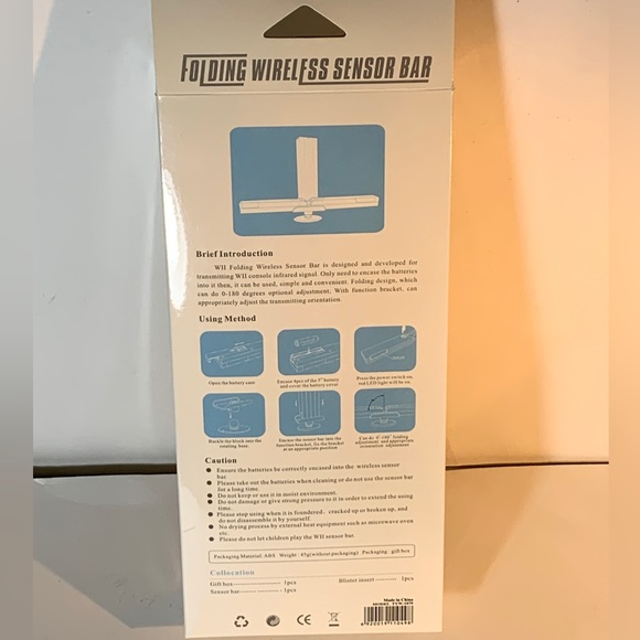 Folding Wireless Wii Sensor Bar - Picture 2 of 4